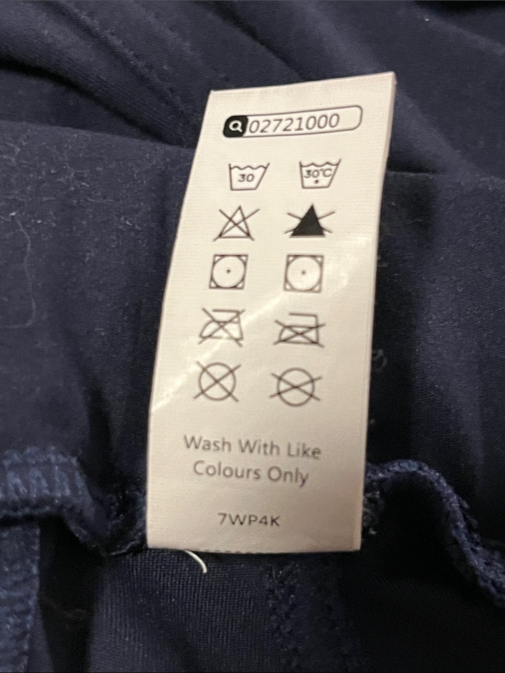 HALARA Navy Wide-Leg Pants - Picture 6 of 6